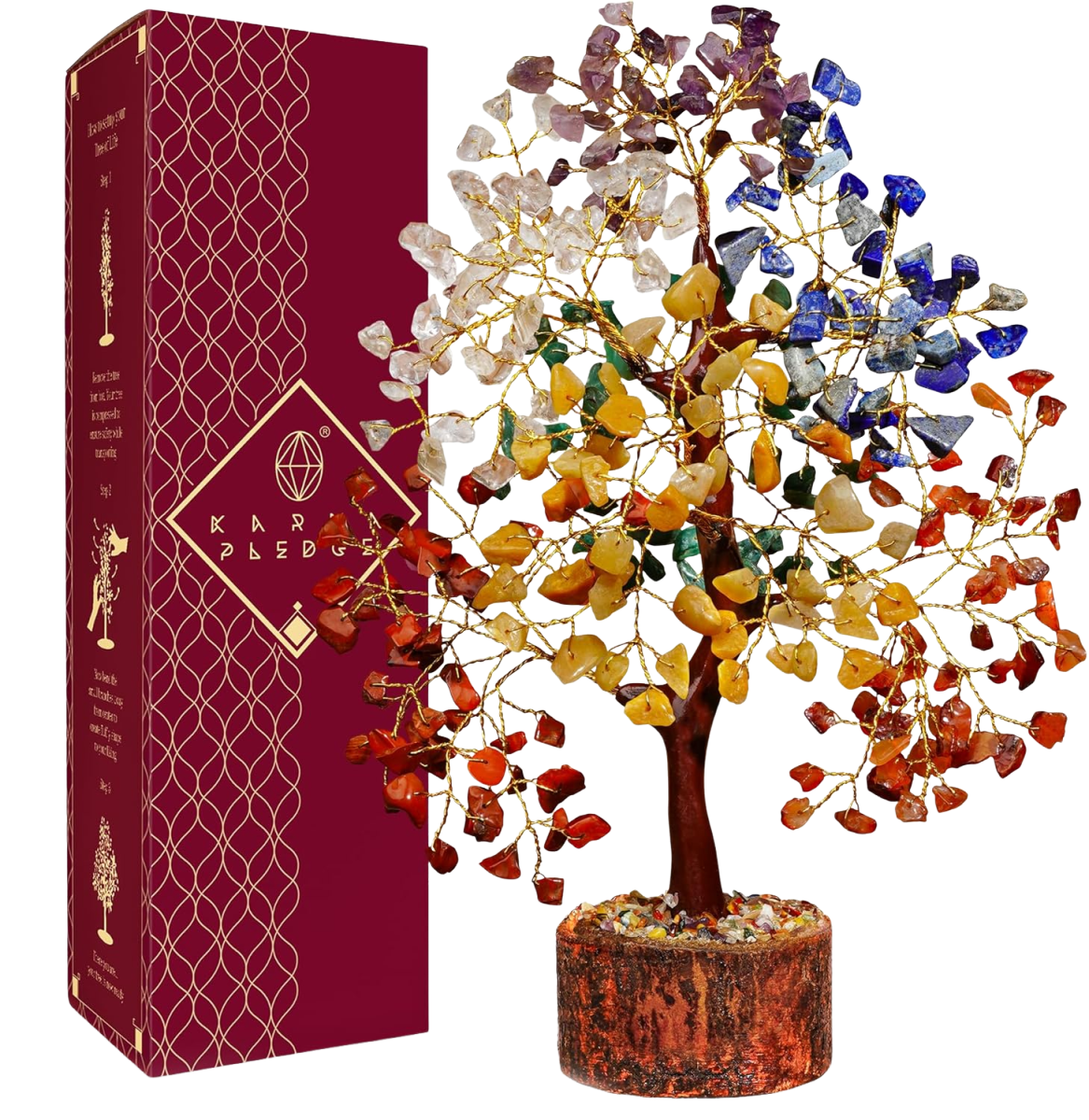 Crystal Tree of Life 7 Chakra Healing Crystal Trees